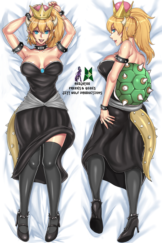 Bowsette REDJET Dakimakura B