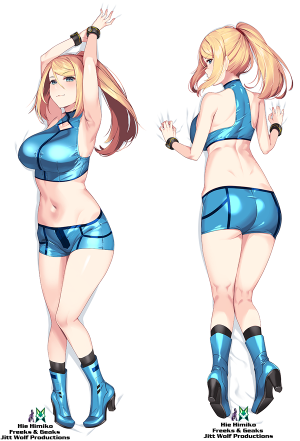 Samus Blue Outfit Hie Dakimakura