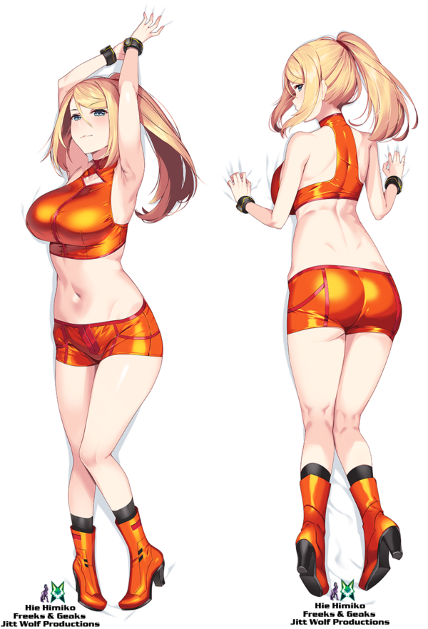 Samus Orange Outfit Hie Dakimakura