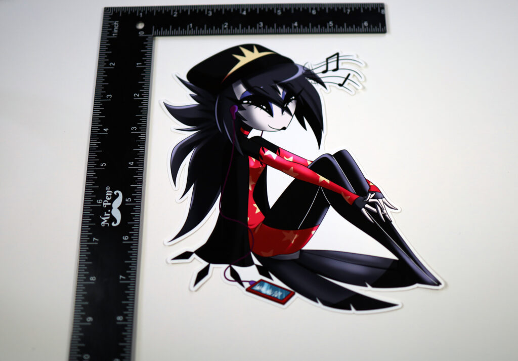 Weatherproof Gloss 6"x7" Octavia Sticker Danmaku